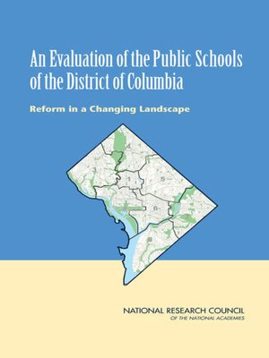 cover image of An Evaluation of the Public Schools of the District of Columbia